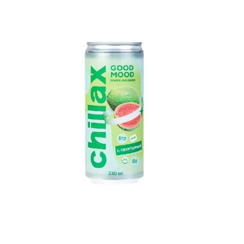 Напиток безалк. слабогаз. функциональный "Chillax" со вкусом Гуавы, 0,33 л.