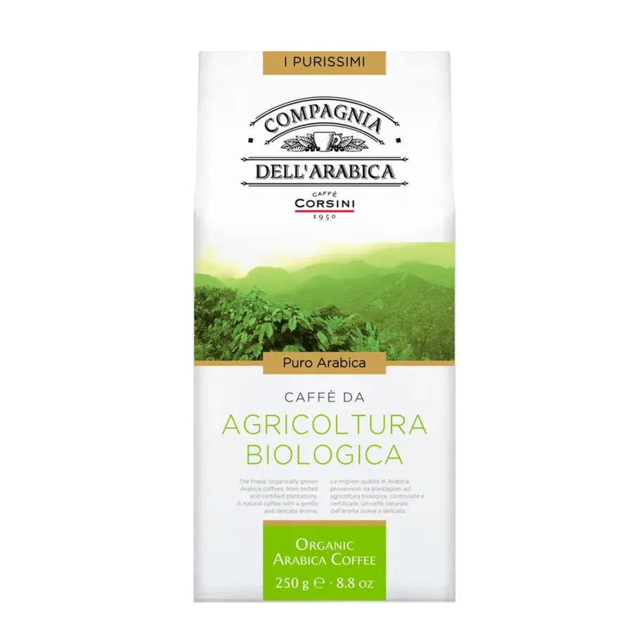Кофе мол. CDA Puro Arabica Da Agricoltura Biologica.