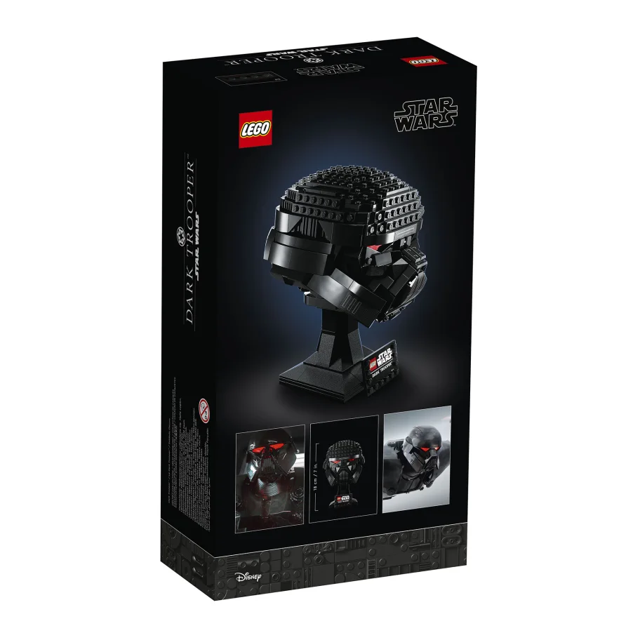 LEGO Star Wars Dark Stormtrooper Helmet 75343