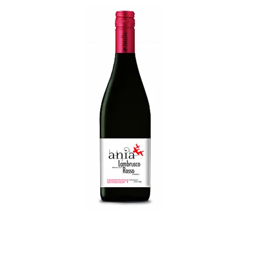 Wine sparkling Ania Lambrisco Emilia Rosso
