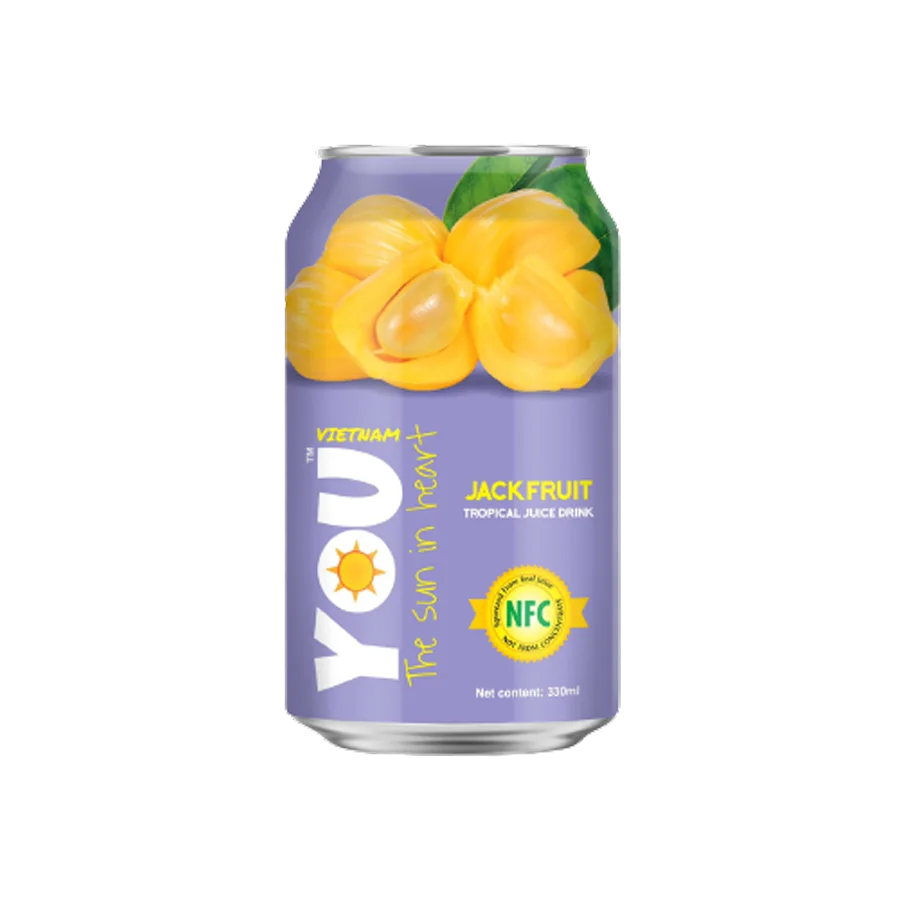 Tropical Drink YOU VIETNAM negaz.  with Jackfruit juice 0.33 l. w/ b 24 pcs.