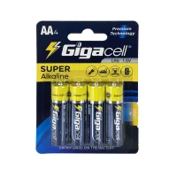 GIGACELL alkaline AA batteries 4 pcs