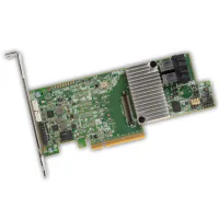 Broadcom 05-25420-081 MegaRAID SAS 9361-8i SGL (8-Port Int, 12Gb/s SATA+SAS, PCIe 3.0, 1GB DDRIII, MegaRAID SAS 9361-8i, Quick Installation Guide, LP Bracket)
