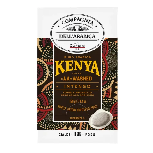 Кофе мол. в чалдах CDA Puro Arabica Kenya AA Washed 18х7 (125г) к/п.