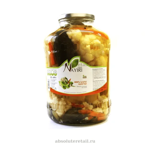 Nairi food salted assorted vegetables 3000gr. stb (4)
