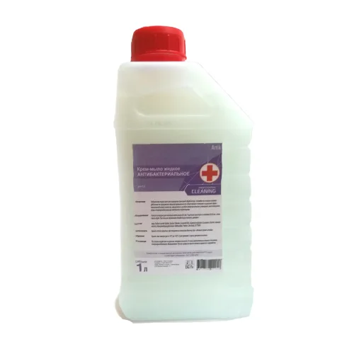 Liquid cream-soap "antibacterial" with des. Effect 1 l / 12pcs / 576st