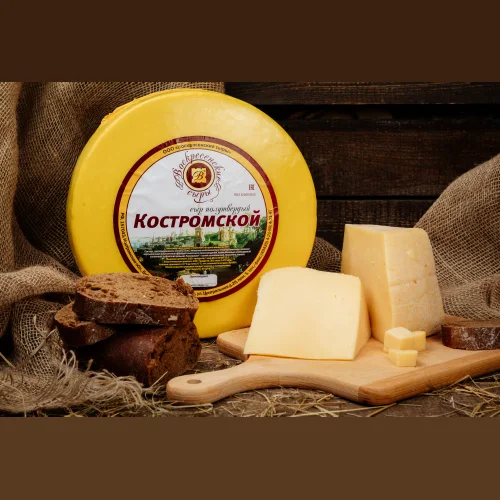   Cheese RESURRECTION cheese MAKER "Kostroma" GOST 45% without zmzh (Russia)
