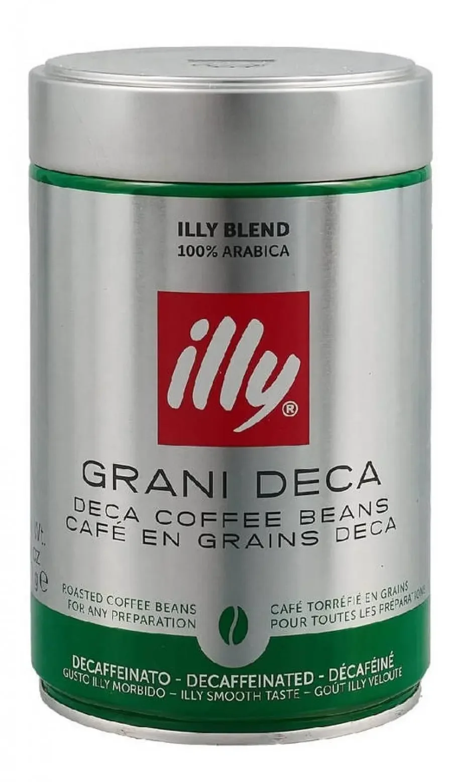 Coffee grain Illy Espresso Deca without caffeine 250g (0.25 kg