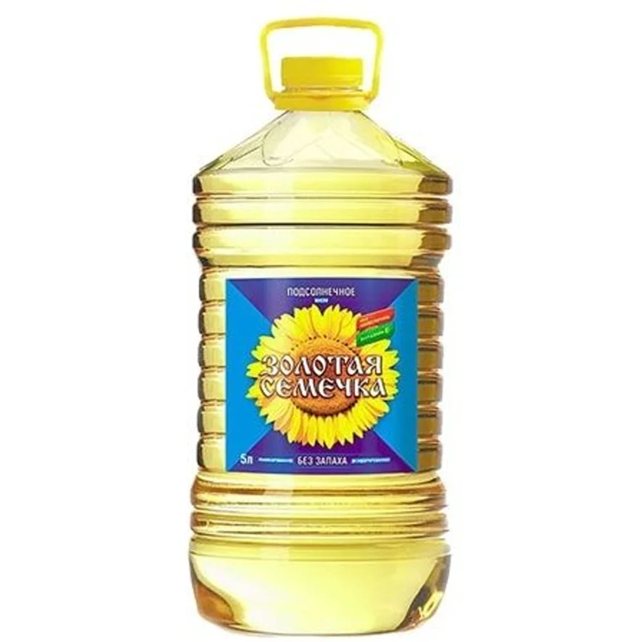 Золотая семечка  масло подсолнечное  раф/дез