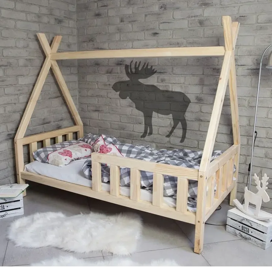 Детская кроватка домик Jun