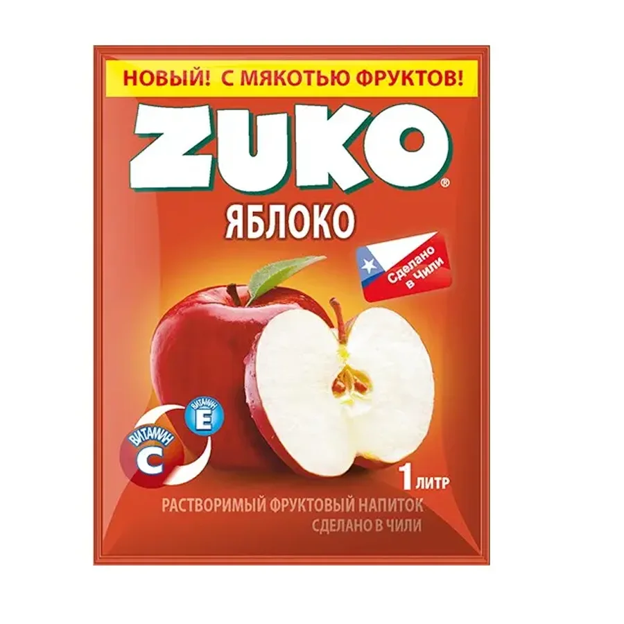 Напиток  Zuko со вкусом яблоко