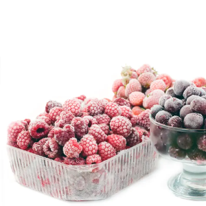 Frozen berries, fruits