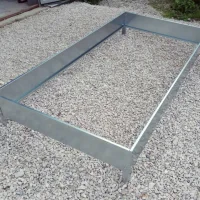 Galvanized beds Metal thickness 0.8
