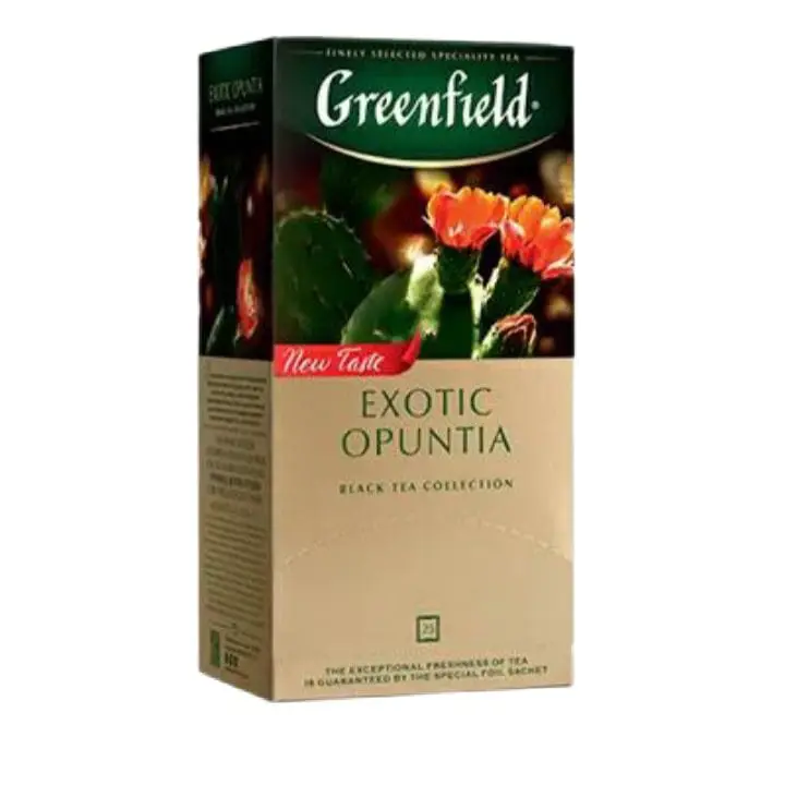 Greenfield tea 25 sachets.