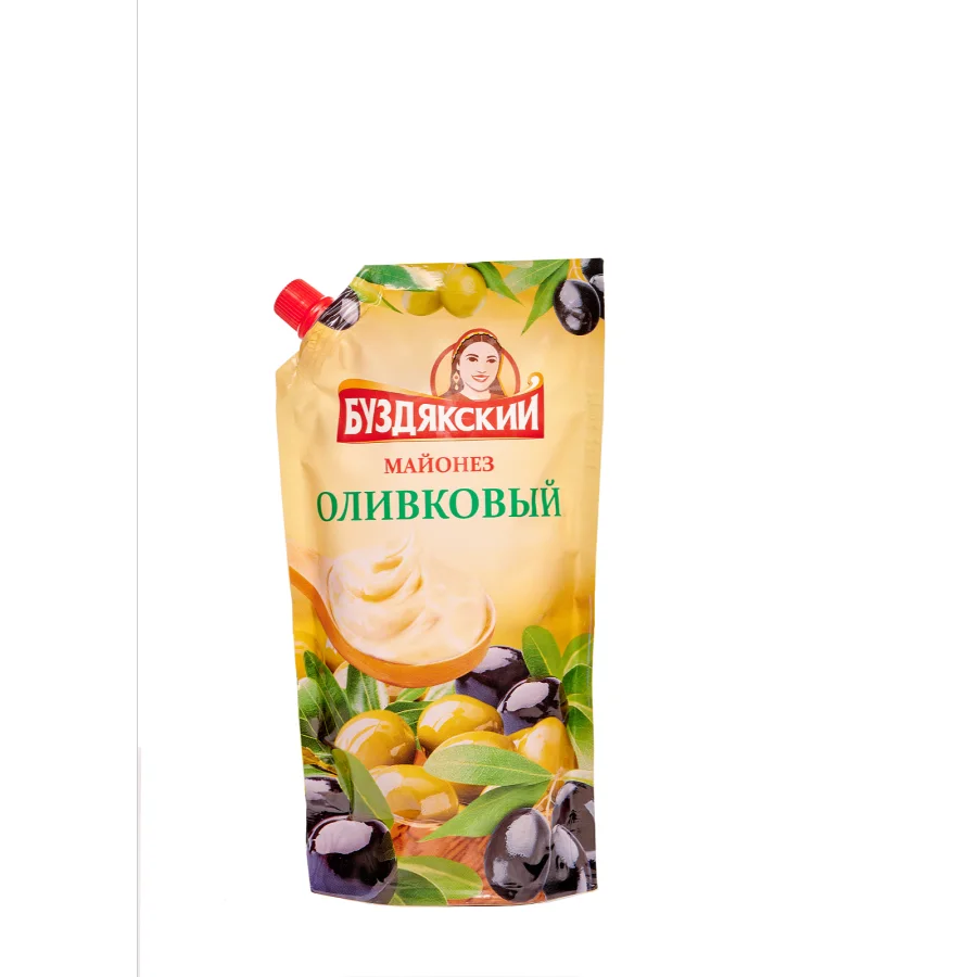 Mayonnaise olive 50% 380g Doy-Pak / TM Bubzdyaksky