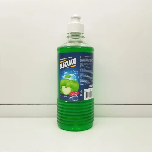 Diona liquid cream-soap green apple PET 500ml (Push pool) / 12pcs / 864pcs