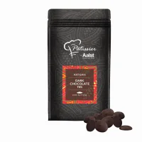 Dark confectionery chocolate in discs 70%, 2.5 kg. PATISSIER