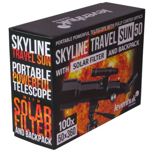 Telescope Levenhuk Skyline Travel Sun 50