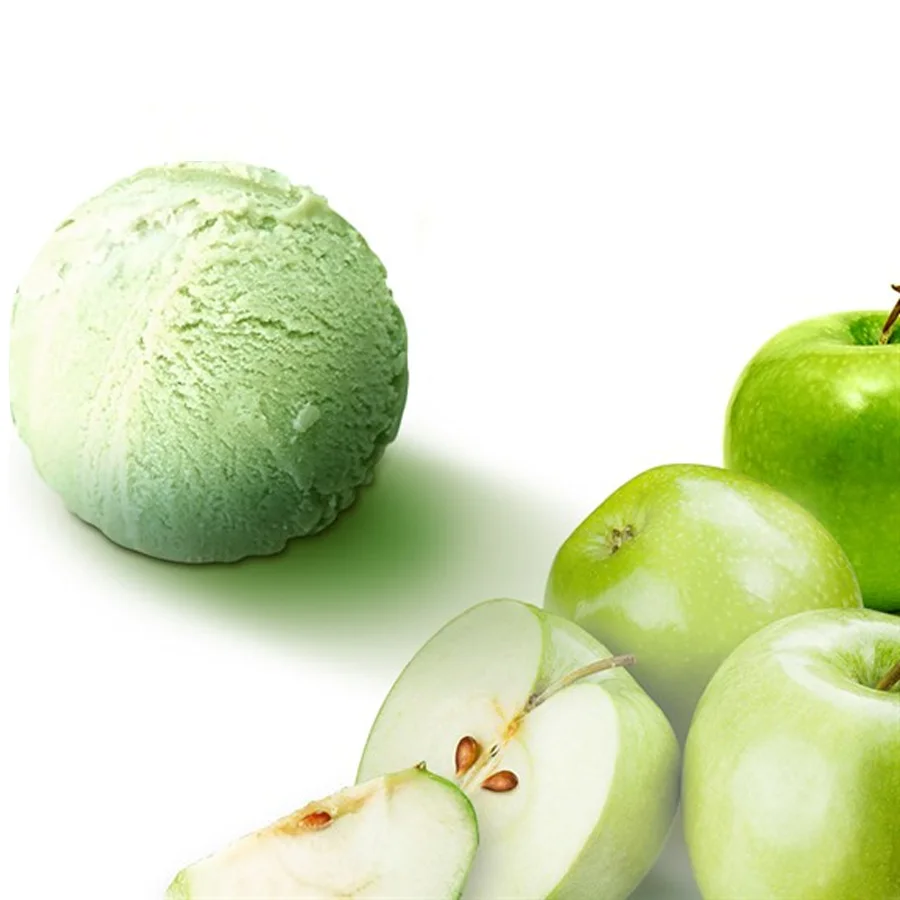 Мороженое Зеленое яблоко