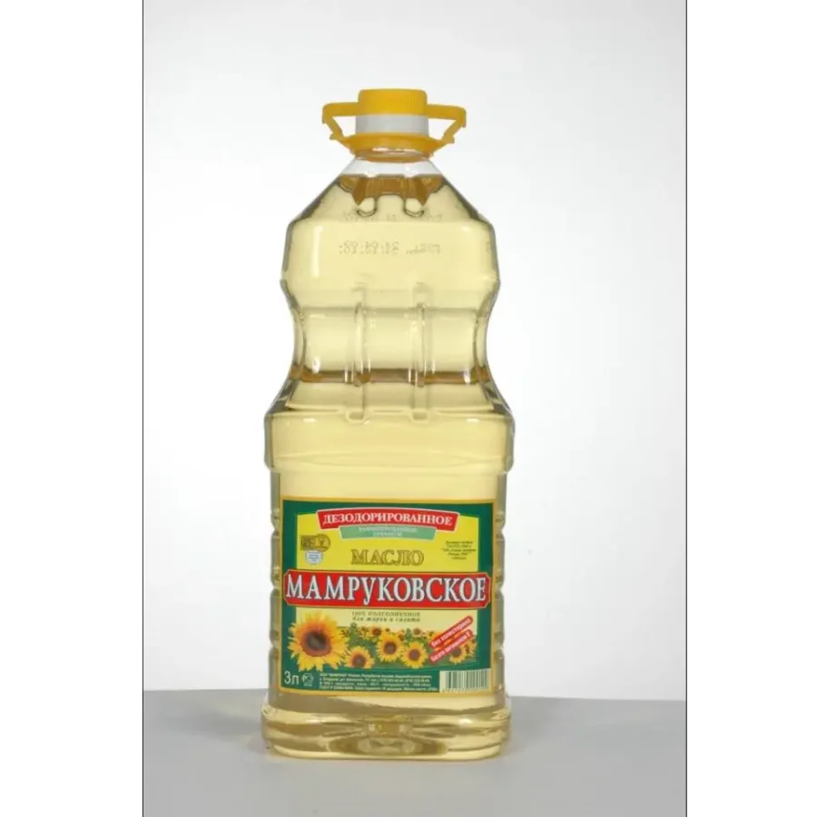 Рафинированное подсолнечное масло "Мамруковское"