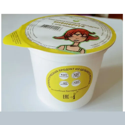 Продукт кисломолочный «Бифифрут®»  с  добавлением инулина