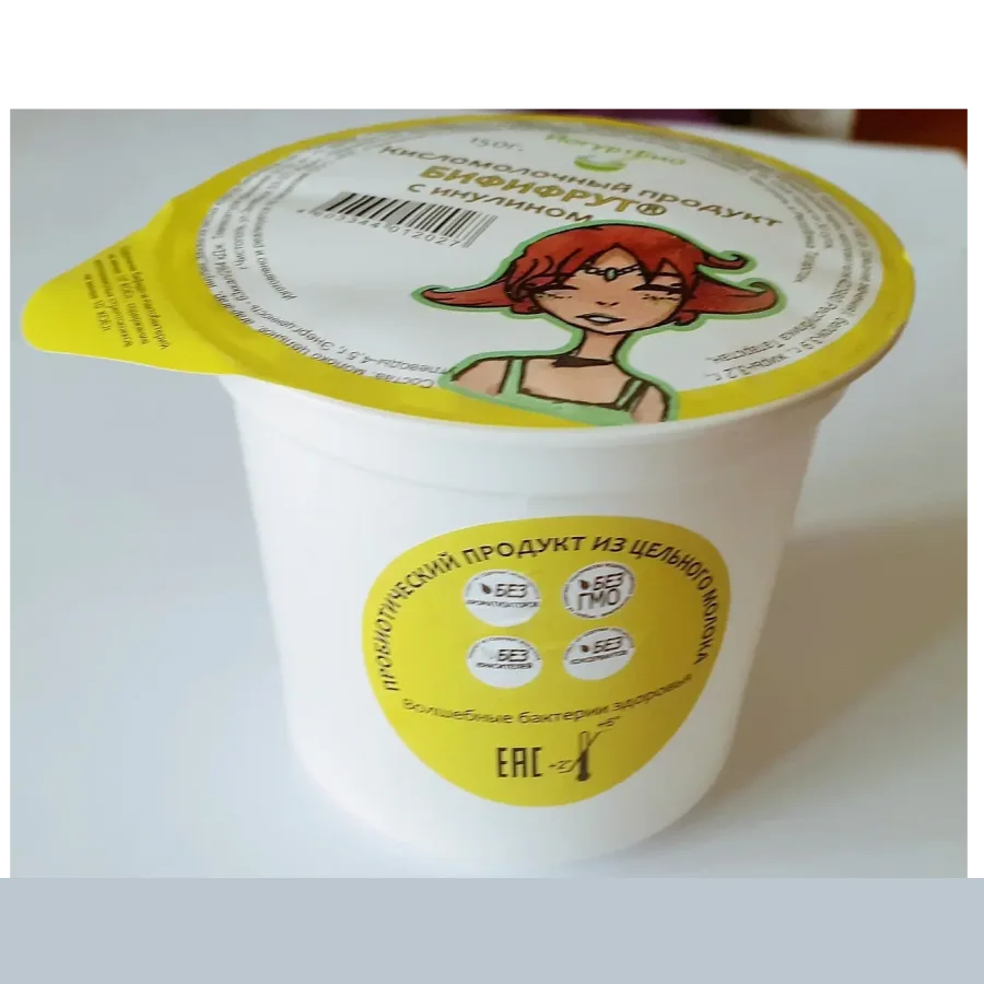 Продукт кисломолочный «Бифифрут®»  с  добавлением инулина