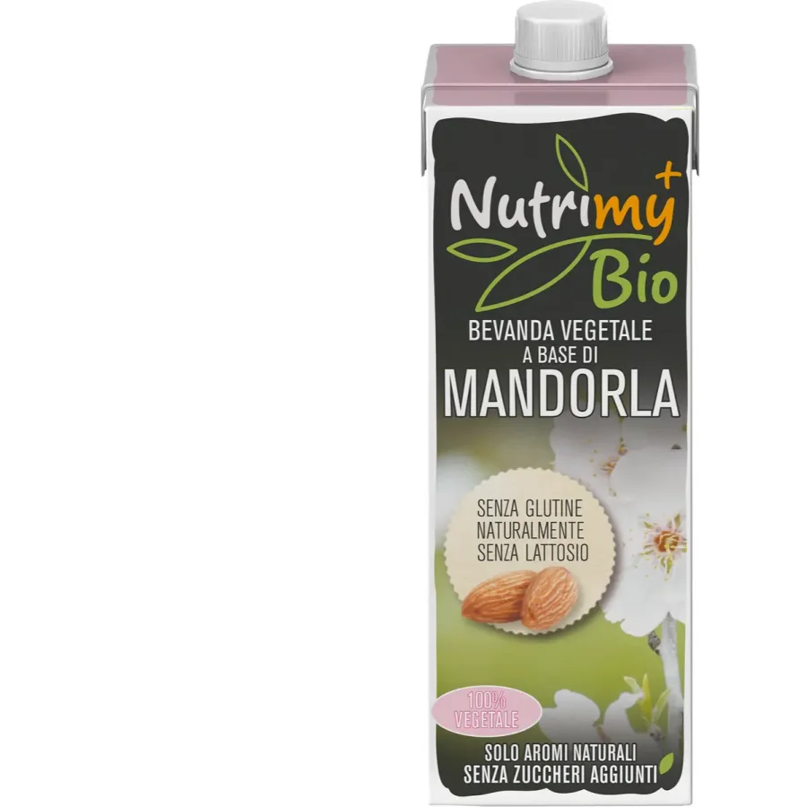Напиток органический миндальный «Nutrimy+ Bio», тетра-пак, 1000 мл