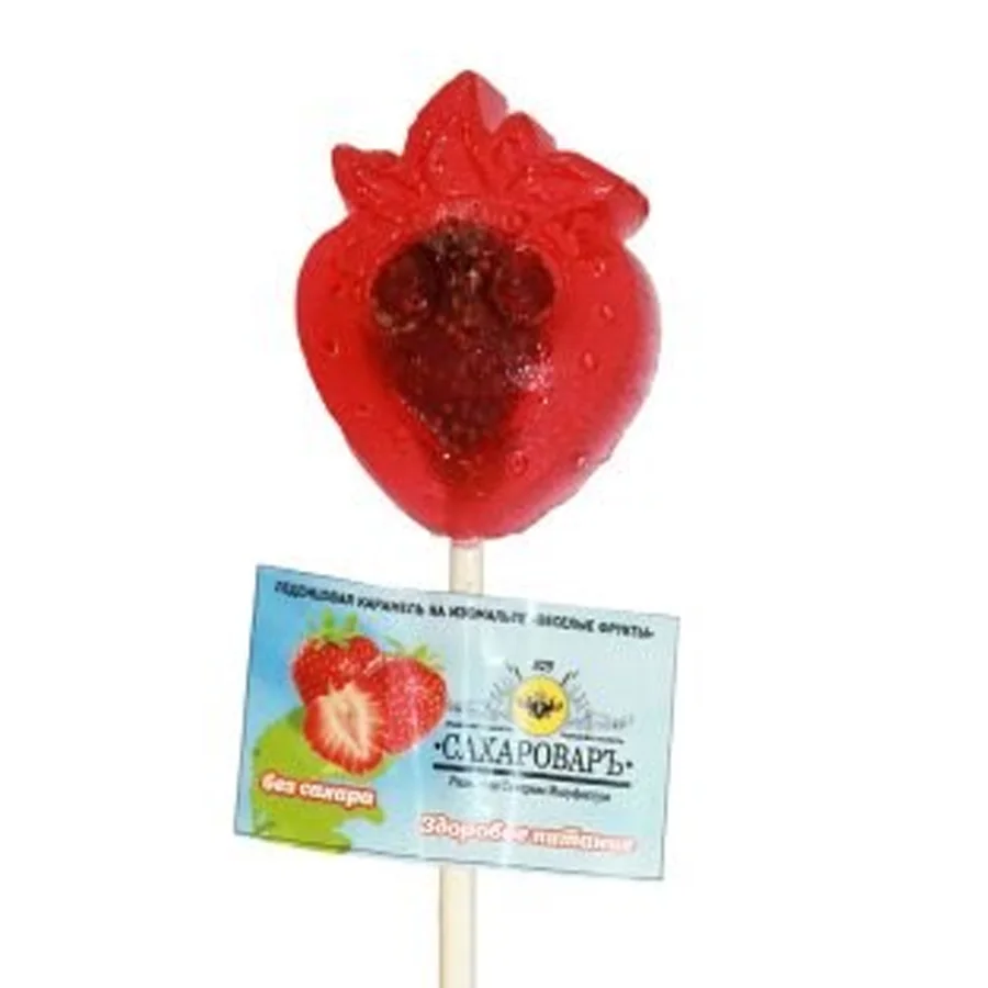Lollipop Funny fruit strawberry