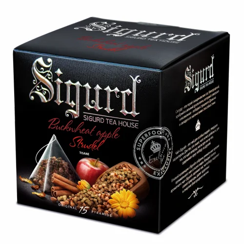Tea Drink Sigurd Buckwheat Apple Strudel Buckwheat Apple Strudel 15 * 2GR