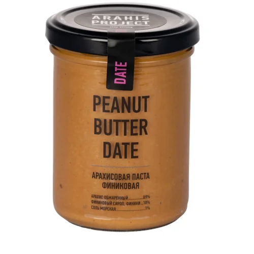 Peanut paste with dates