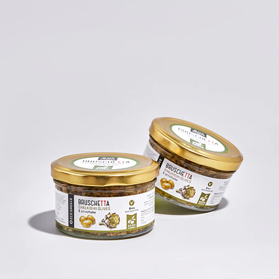 Брускетта из артишоков с оливками Халкидики в оливковом масле  150 г
