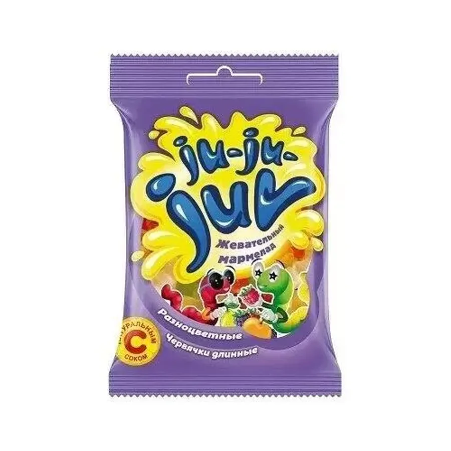 Marmalade chewing Worms-kids Ju-Ju-Juv, 70g