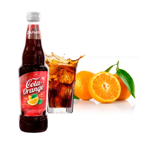 Non-alcoholic carbonated drink "Cola-Orange"