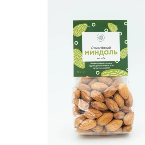 Revived Wasabi Almonds, 100g
