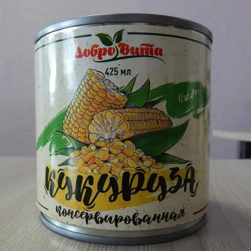 Canned corn "Dobrovita" 