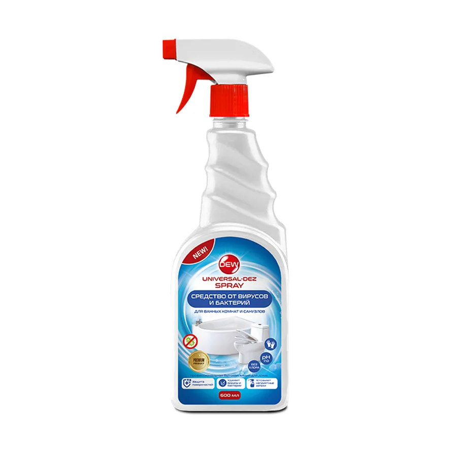 Virus and bacteria repellent for bathrooms and washrooms 600 ml