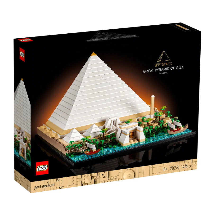 Конструктор LEGO Architecture Великая пирамида Гизы 21058