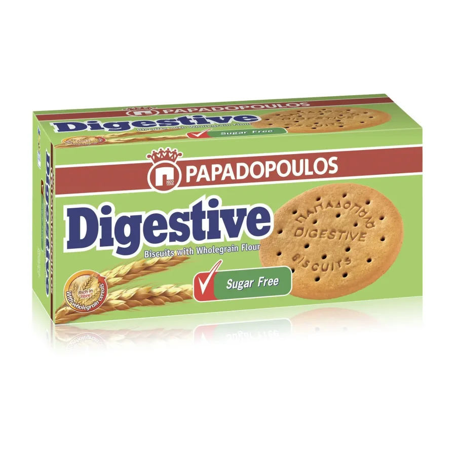Печенье c цельнозерновой мукой без сахара Digestive
