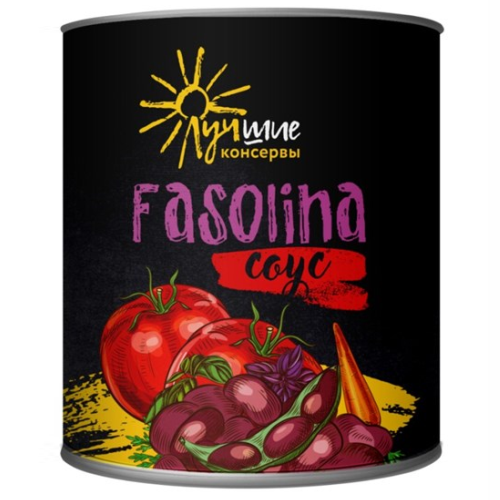 Соус томатный c фасолью Fasolina