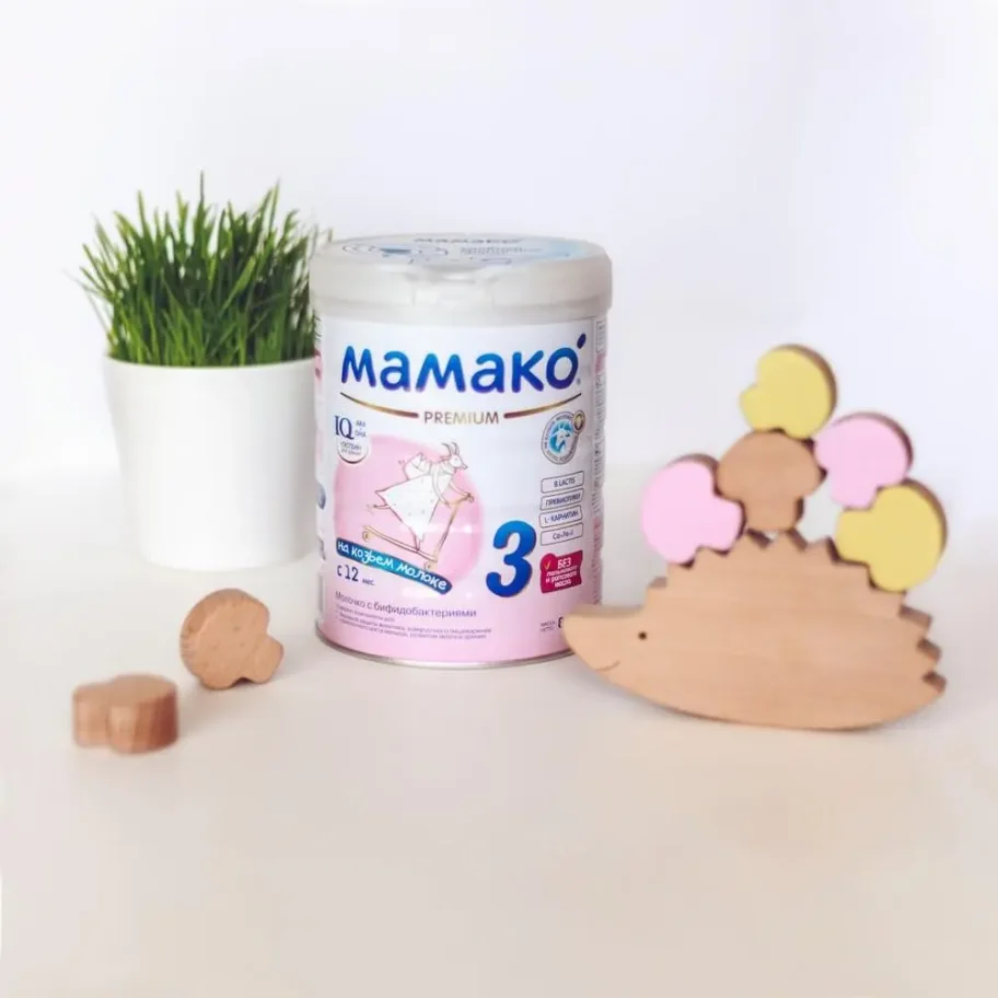 Milk drink based on goat milk with bifidobacteriums for children over 12 months