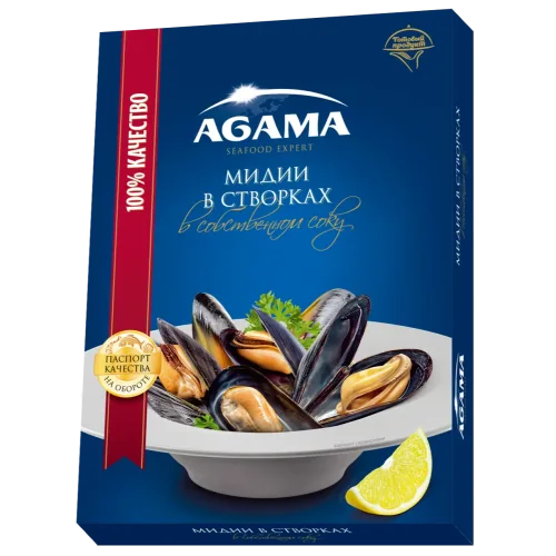 Mussels in sash