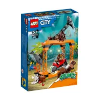 Конструктор LEGO City Stuntz Испытание трюков с нападением акул в городе, 122 дет., 60342