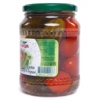 Assorted (tomatoes and cucumbers) «Dennica« 0.72