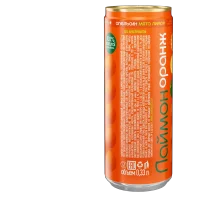 Laimon Orange, среднегазированный напиток 0,33 л. ж/бан. Sleek