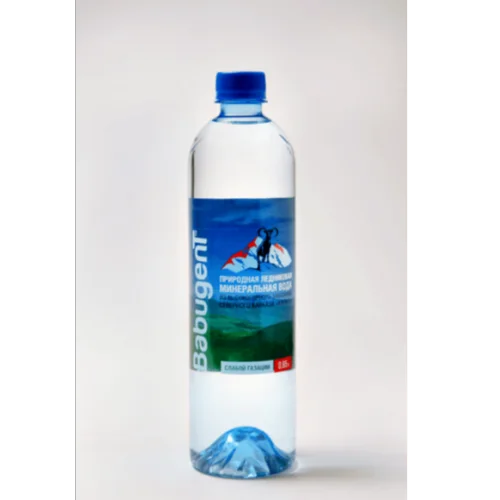 Natural Glacial Mineral Water "Babugent", 0.65l
