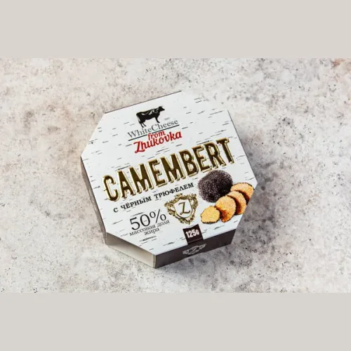 Camembert Cheese with Black Truffle