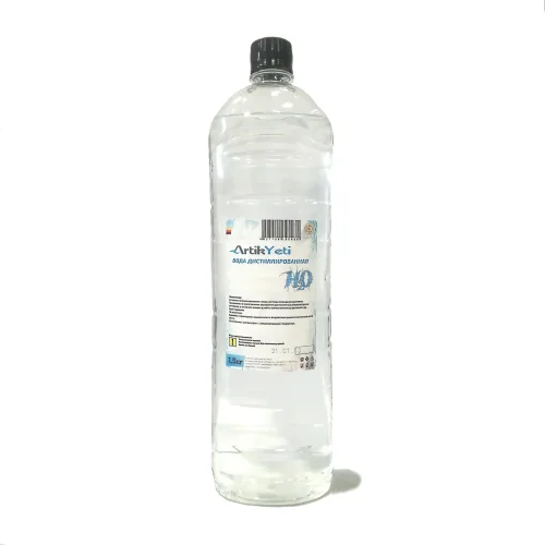 Distilled water "Articyeti" PET 1,5l / 6pcs / 288pcs