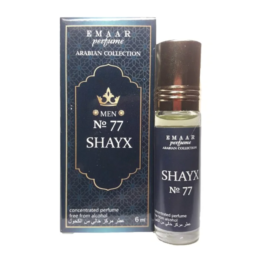 Масляные духи парфюмерия Оптом Shaik-77 Opulent Emaar Parfume 6 мл