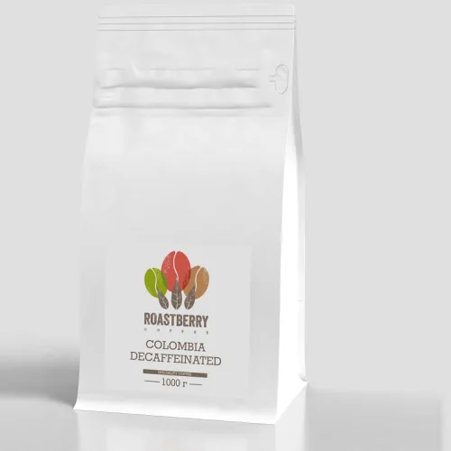 Coffee grain decaffeinated