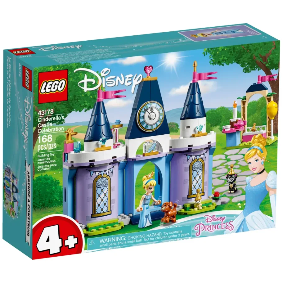 Конструктор LEGO Disney Princess Праздник в замке Золушки 43178